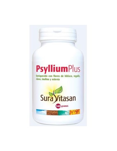Psyllium Plus Enriquecido Con F.O.S Polvo 340Gr. de Sura Vitasan