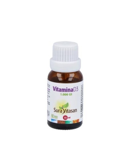 Vitamina D3 1.000Ui Liquida 15Ml. de Sura Vitasan