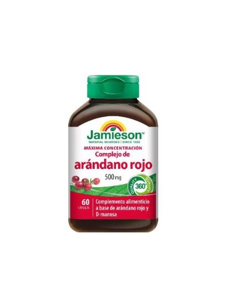 Arandano Rojo 500Mg. 60Cap. de Jamieson