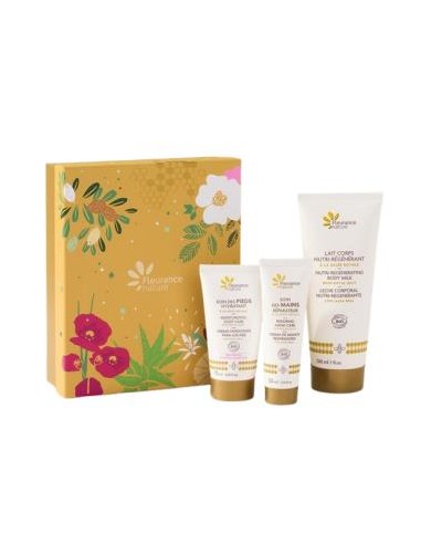 Cofre Corporal Crema Manos+Pie+Leche Corp. de Fleurance Nature