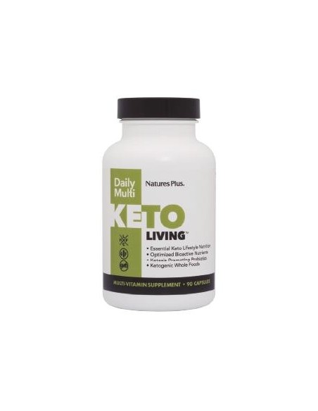 Keto Living Daily Multi 90Cap. de Natures Plus