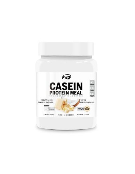 Casein Protein Meal Chocolate Blanco Con Coco 450G de Pwd