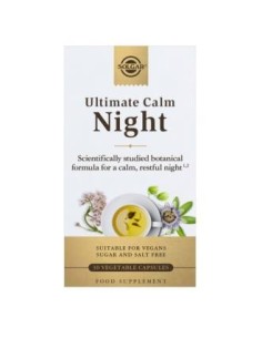 Ultimate Calma Night 30Vegicaps. de Solgar