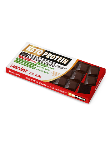 Chocolate Negro Tableta Protein 100 Gr. de Keto Protein