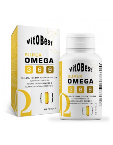 Super Omega 3-6  - 90 Perlas de Vit.O.Best