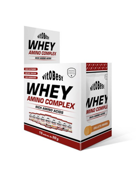 Whey Amino 15 Sobres 30 G Galleta Maria de Vit.O.Best