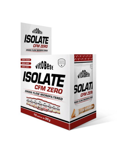 Isolate Cfm Zero 15 Sobres 30g Leche Merengada Vit.O.Best
