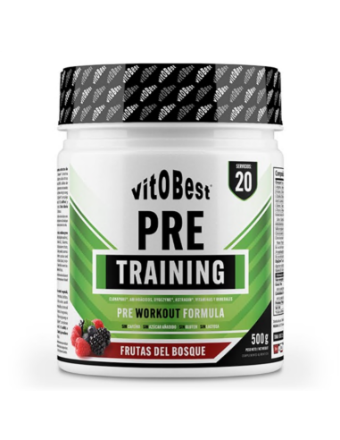 Pre Training 500 G Frutos Rojos de Vit.O.Best