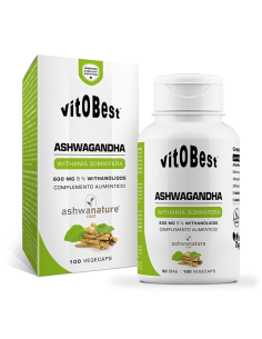Ashwagandha 100 Vegecaps de Vit.O.Best