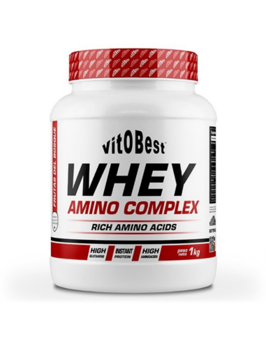 Whey Amino 1 Kg Frutas Del Bosque de Vit.O.Best