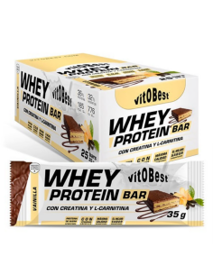 Exp Barr. Whey Protein Barquillo 35 Gr Vainilla 25 de Vit.O.