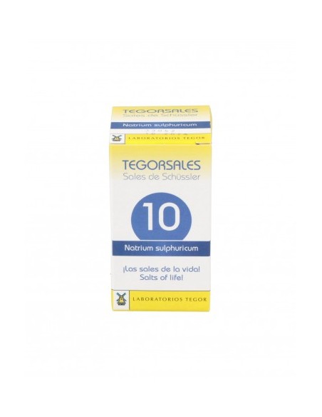 Tegorsal Nº 10 (20 G) Comprimidos de Tegor