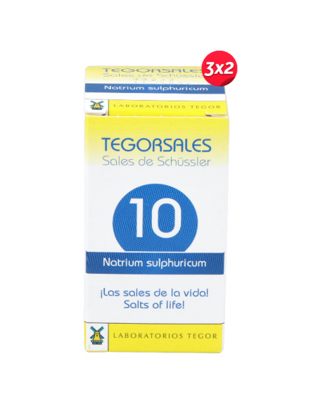 Tegorsal Nº 10 (20 G) Comprimidos de Tegor