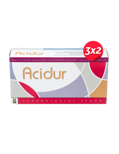 Acidur 60 Capsulas de Tegor