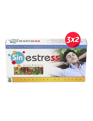 Sinestress 30 Comprimidos de Tegor