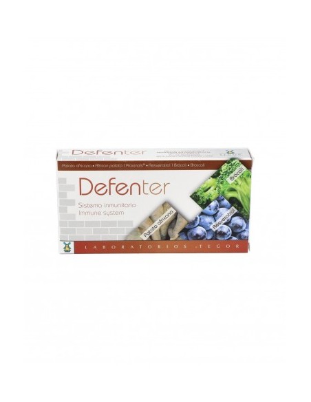 Defenter 40 Capsulas de Tegor