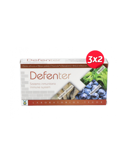 Defenter 40 Capsulas de Tegor