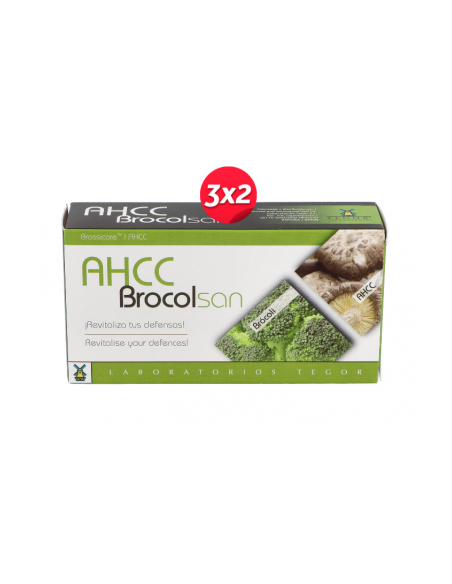 Ahcc Brocolsan 60 Capsulas de Tegor