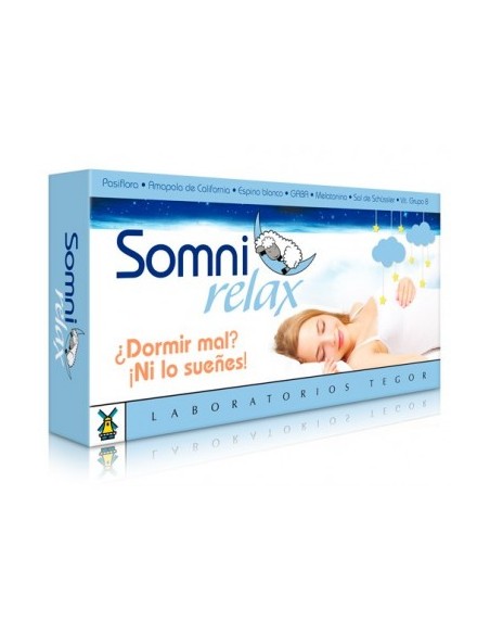Somnirelax 40 Capsulas de Tegor
