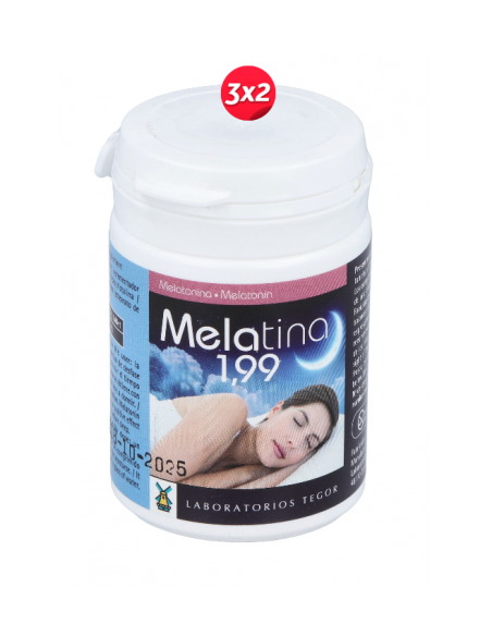 Melatina 1,99 Mg. 60 Comprimidos de Tegor