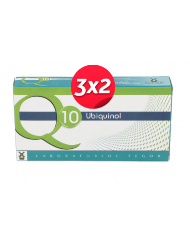 Q 10 + Ubiquinol 28 Capsulas de Tegor