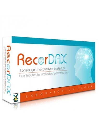 Recordax 40 Capsulas de Tegor