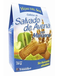 Galletas Avena + Manzana 250 Gr de Ynsadiet