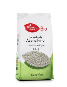 Salvado De Avena Fino Bio, 500 G de El Granero Integral