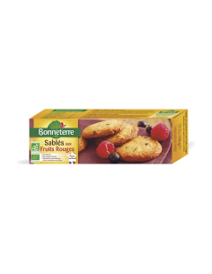 Galletas Con Frutos Rojos Sablés Bio, 150 G de Bonneterre