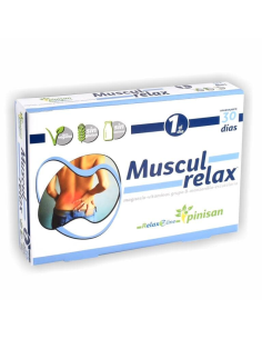 Muscul Relax 30 Caps Pinisan  Alivio Muscular Efectivo