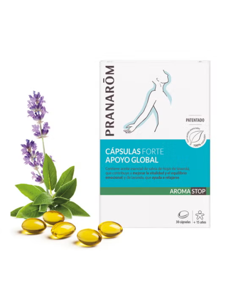 Aromastop Forte 30 cápsulas Pranarom – Apoyo Global Salud