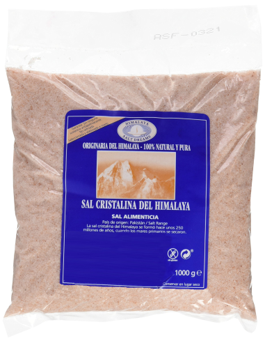 Sal del Himalaya Rosa Molida 1 Kg Madal Bal - Calidad Premium