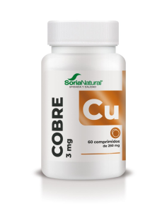 Cobre Liberacion Sostenida 250Mg 60Comp. de Soria Natural