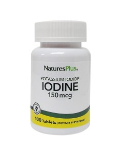 Iodine (Yoduro De Potasio) 100 Comprimidos de Natures Plus
