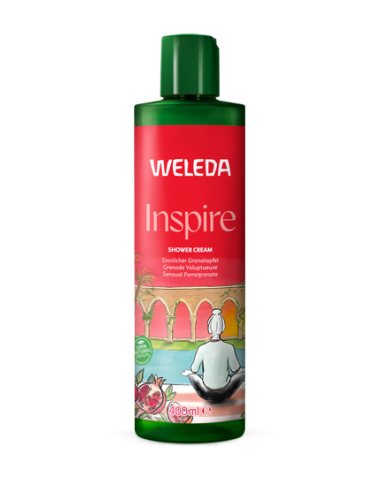 Weleda Gel de Ducha Granada 400 ml  Hidratación Natural