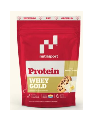 Whey Gold Protein Vainilla Cookies 500g  Proteína Premium