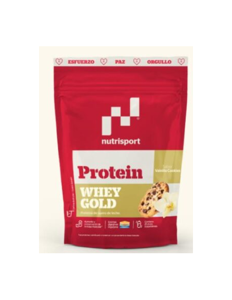 Whey Gold Protein Vainilla Cookies 500g  Proteína Premium
