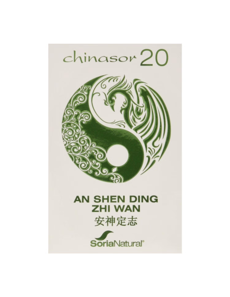 Chinasor 20 An Shen Ding Zhi Wan 30 Comprimidos de Soria Natural