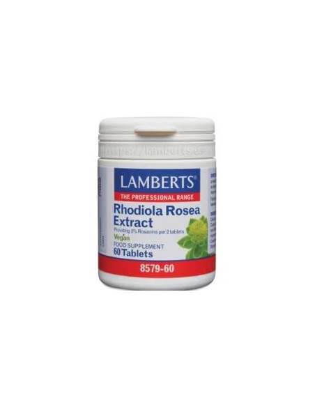 Pack 2 Rhodiola Rosea 117,3 mg 60 Tabs Lamberts Oferta