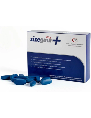Sizegain Plus 30 Capsulas de 500 Cosmetics