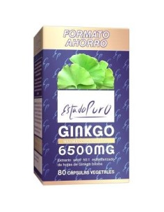 Ginkgo 6500Mg 80Cap. Estado Puro de Tongil