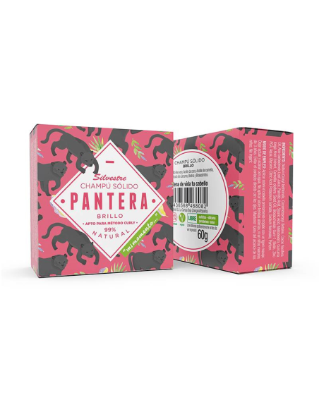 PANTERA Champú Sólido Silvestre | Brillo Natural y Frescura