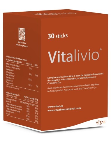 Vitalivio 30 Sticks de Vitae