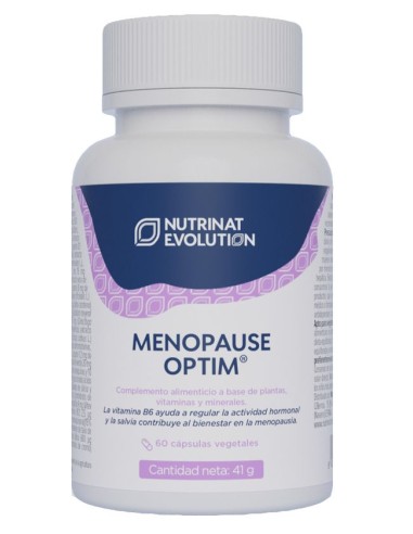 Menopause Optim  Novedad  60 VCPAS de Nutrinat Evolution