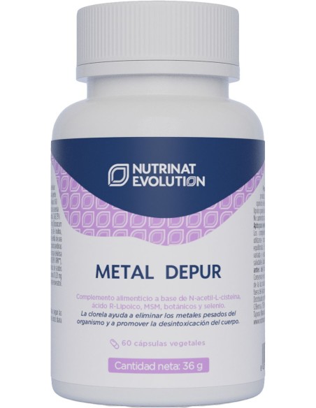 Metal Depur Novedad 60 VCAPS de Nutrinat Evolution