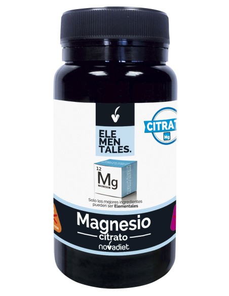 Citrato De Magnesio 60 Comp Elementales de Novadiet
