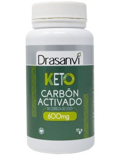 Carbon Vegetal 60 Capsulas Keto Drasanvi