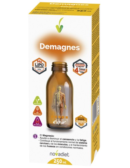 Demagnes Magnesio 250 ml. de Novadiet
