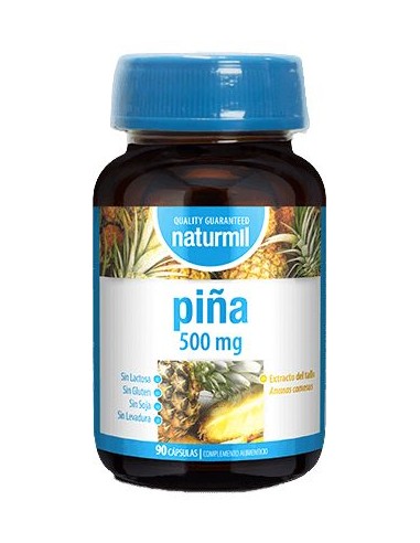 Piña 500 Mg  90 Capsulas De Dietmed