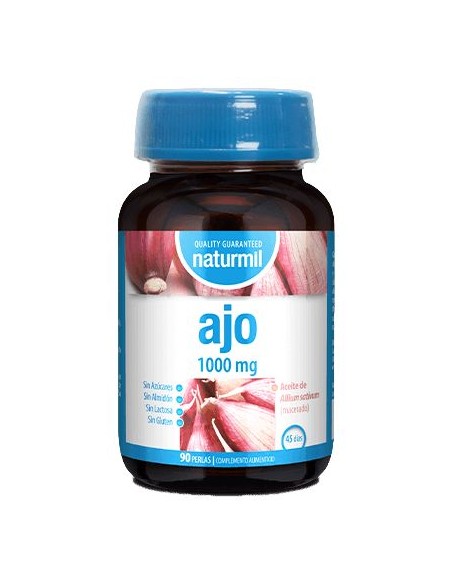 Ajo 1000 Mg Perlas 90 Capsulas De Dietmed